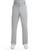 Cherokee Workwear Revolution Men's V-Neck Scrub Top and Fly Front Scrub Pants - Grey