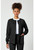 Cherokee Workwear Revolution Women's Snap Front Scrub Jacket - Black