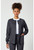 Cherokee Workwear Revolution Women's Snap Front Scrub Jacket - Pewter