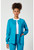 Cherokee Workwear Revolution Women's Snap Front Scrub Jacket - Turquoise