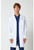 Cherokee Project Lab Men's 38 Inch Lab Coat - White