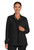 Healing Hands Quest Women's Zip Front Utility Scrub Jacket - Black