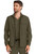 Healing Hands Quest Men's Zip Front Utility Scrub Jacket - Olive
