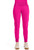 Cherokee Infinity Women's Petite and Tall Mid Rise Jogger Scrub Pants - Petite - 26 Inch Inseam - Carmine Pink
