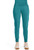 Cherokee Infinity Women's Petite and Tall Mid Rise Jogger Scrub Pants - Petite - 26 Inch Inseam - Teal Blue