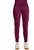 Cherokee Infinity Women's Petite and Tall Mid Rise Jogger Scrub Pants - Petite - 26 Inch Inseam - Wine