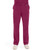 Cherokee Infinity Men's Short and Tall Fly Front Scrub Pants - Short - 29 1/2 Inch Inseam - Wine