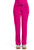 Cherokee Infinity Women's Petite and Tall Straight Leg Scrub Pants - Tall - 34 Inch Inseam - Carmine Pink