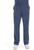 Cherokee Infinity Men's V-Neck Scrub Top and Fly Front Scrub Pants - Fly Front Scrub Pants - Navy