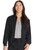 Dickies Balance Women's Zip Front Scrub Jacket - Black