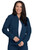 Dickies Balance Women's Zip Front Scrub Jacket - Navy