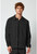 Dickies Forge Men's Scrub Jackets - Snap Front - Shirt Collar - Black