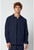 Dickies Forge Men's Scrub Jackets - Snap Front - Shirt Collar - Navy