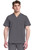 Dickies Dynamix Men's Tuckable V-Neck Scrub Top - Pewter