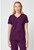 Dickies Forge Women's Tuck-In Scrub Top - Wine