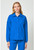 Dickies Forge Women's Scrub Jackets - Snap Front - Shirt Collar - Royal