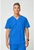 Dickies Forge Men's Scrub Top and Straight Leg Scrub Pants - V-Neck Scrub Tops - Royal