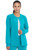 Dickies EDS Essentials Women's Snap Front Warm-Up Scrub Jacket - Teal Blue
