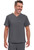 Dickies EDS Essentials Men's Tuckable V-Neck Scrub Top - Pewter