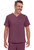 Dickies EDS Essentials Men's Tuckable V-Neck Scrub Top - Wine