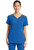 Dickies Dynamix Women's V-Neck Scrub Tops and Straight Leg Scrub Pants - Space-Dyed Knit V-Neck Scrub Tops - Royal