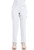 Dickies Balance Women's V-Neck Scrub Top and Tapered Leg Pull-On Scrub Pants - Tapered Leg Pull-On Scrub Pants - White