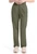 Dickies EDS Signature Women's Petite and Tall Scrub Pants - Petite Tapered Leg Pull-On - 28 Inch Inseam - Olive