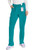 Dickies EDS Essentials Women's Petite and Tall Scrub Pants - Petite Tapered Leg Pull-On - 27 1/2 Inch Inseam - Teal Blue