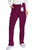 Dickies EDS Essentials Women's Petite and Tall Scrub Pants - Tall Tapered Leg Pull-On - 33 Inch Inseam - Wine