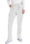 Dickies EDS Essentials Women's Petite and Tall Scrub Pants - Tall Tapered Leg Pull-On - 33 Inch Inseam - White