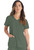 Dickies EDS Essentials Women's Scrub Tops and Scrub Pants - V-Neck Scrub Tops - Olive