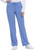 Dickies EDS Essentials Women's Petite and Tall Straight Leg Drawstring Scrub Pants - Tall - 33 1/2 Inch Inseam - Ciel