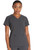 Dickies EDS Essentials Women's Mock Wrap Scrub Top - Pewter
