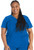 Dickies EDS Essentials Women's Mock Wrap Scrub Top - Royal