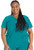 Dickies EDS Essentials Women's Mock Wrap Scrub Top - Teal Blue