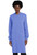 Cherokee Project Lab Unisex 40 Inch Snap Front Lab Coat - Ciel Blue