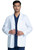 Cherokee Project Lab Men's Tall 32 Inch Consultation Coat - White
