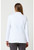 Healing Hands White Coat Women's Flo Consultation Coat - back view