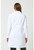 Healing Hands White Coat Women's Faye Petite Lab Coat - back view