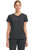 Cherokee Infinity Women's Mock Wrap Scrub Top - Black