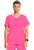 Cherokee Infinity Women's Mock Wrap Scrub Top - Carmine Pink