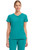 Cherokee Infinity Women's Mock Wrap Scrub Top - Teal Blue