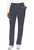 Med Couture Insight Women's Petite and Tall Zipper Scrub Pants - Tall - 33 Inch Inseam - Pewter
