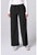 Med Couture Insight Women's Wide Leg Pintuck Scrub Pants - Black