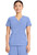 Healing Hands Quest Women's Briana 3 Pocket Y-Neck Scrub Top - Ceil
