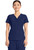 Healing Hands Quest Women's Briana 3 Pocket Y-Neck Scrub Top - Navy