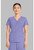 Healing Hands Quest Women's Briana 3 Pocket Y-Neck Scrub Top - Persian Violet