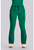 Healing Hands Quest Women's Petite and Tall Flare Leg Scrub Pants - Petite - 28 1/2 Inch Inseam - Hunter