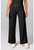 Healing Hands Quest Women's Petite and Tall 6 Pocket Straight Leg Scrub Pants - Petite - 29 Inch Inseam - Black