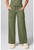 Healing Hands Quest Women's Petite and Tall 6 Pocket Straight Leg Scrub Pants - Petite - 29 Inch Inseam - Olive